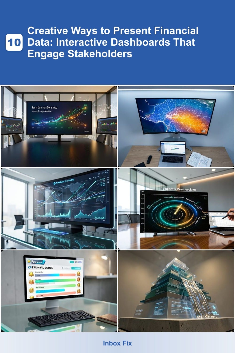 10 Creative Ways to Present Financial Data: Interactive Dashboards That Engage Stakeholders