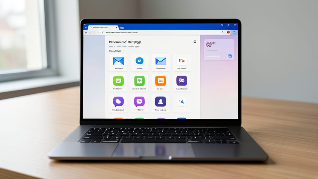 Customize Your Start Page for Productivity