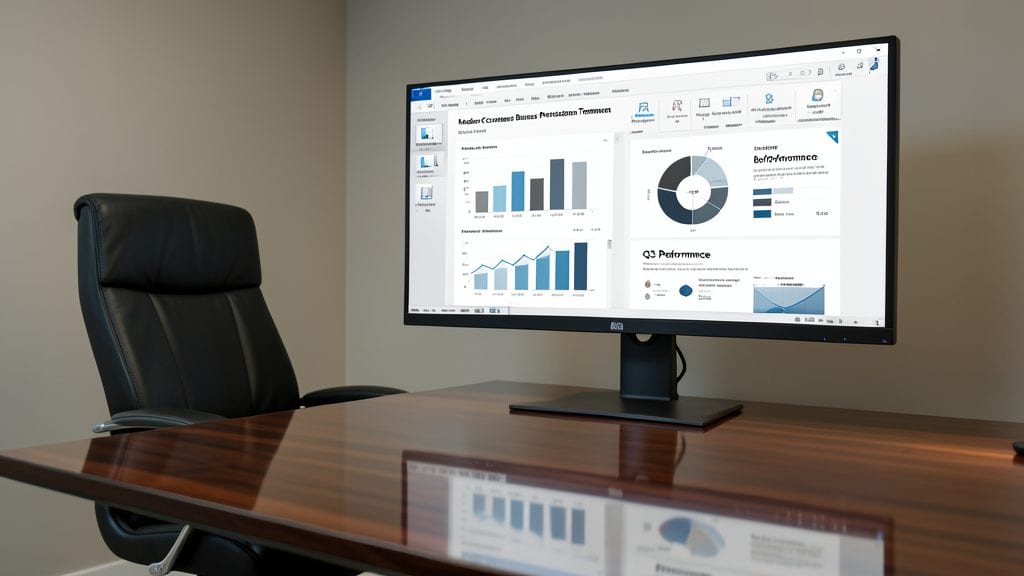 Modern Corporate Business Presentation Template