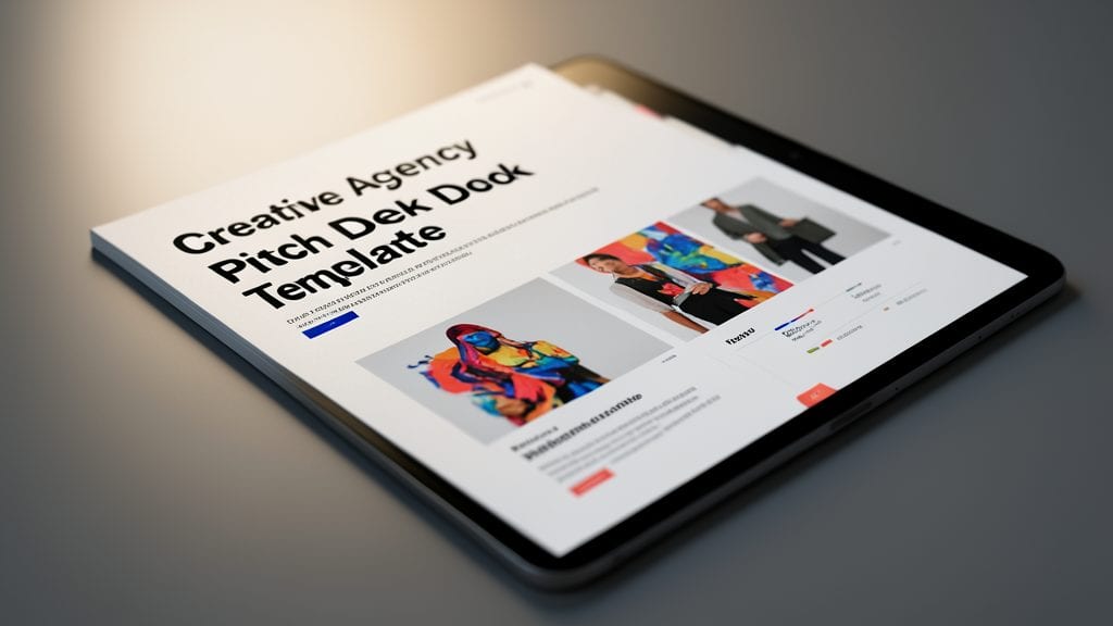 Creative Agency Pitch Deck Template