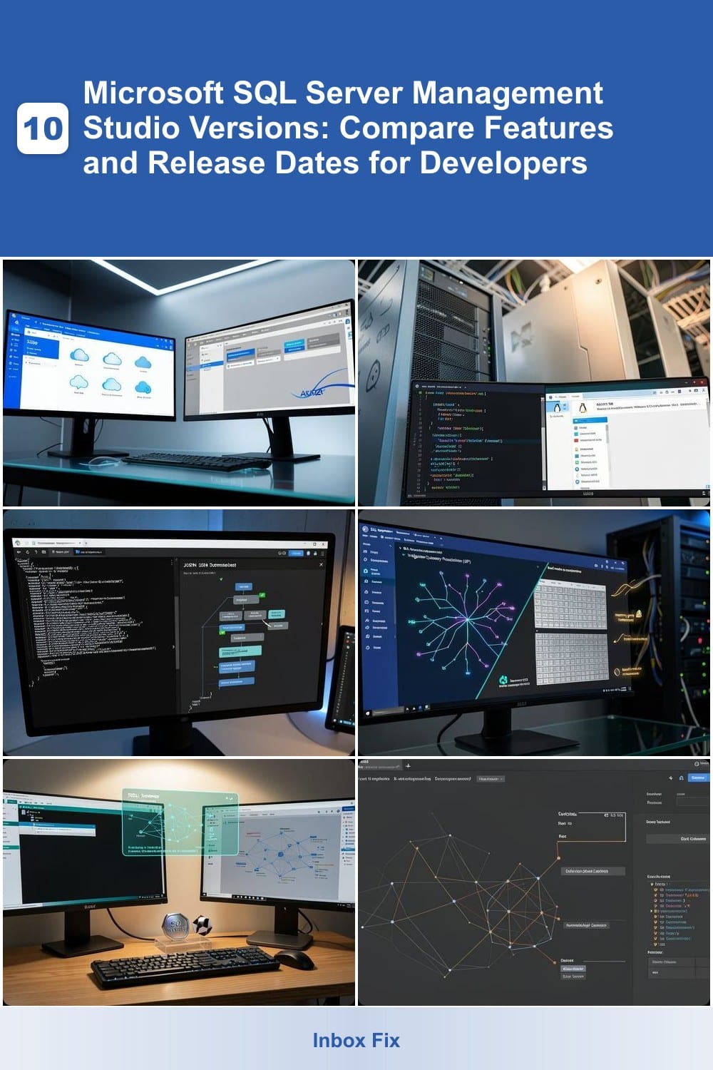 10 Microsoft SQL Server Management Studio Versions: Compare Features and Release Dates for Developers