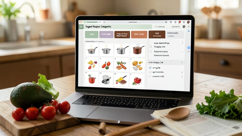 Recipe Collection and Meal Planning System