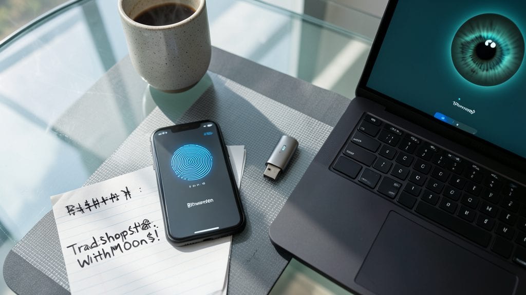 Secure Password Manager with Biometrics